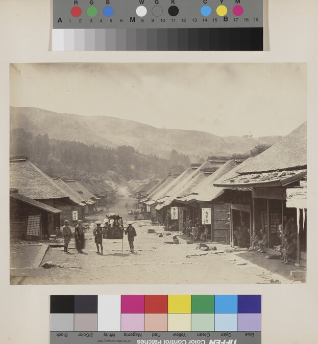 Alternate image #4 of View of Hakoni Village, from the Photograph Album (Yokohama, Japan)
