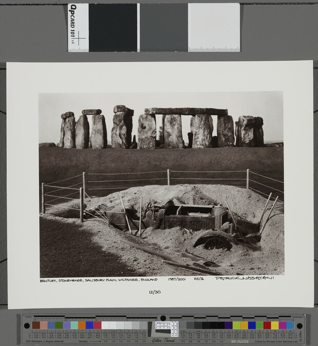 Alternate image #1 of Bentley, Stonehenge, Salisbury Plain, Wiltshire, England (R5), from the series Ryoichi Excavations