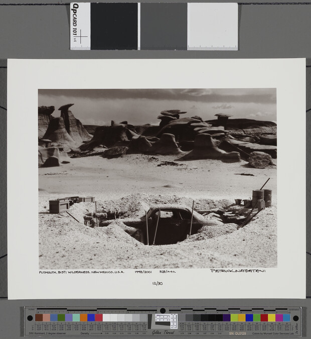 Alternate image #1 of Plymouth, Bisti Wilderness, New Mexico, U.S.A. (R28), from Ryoichi Excavations