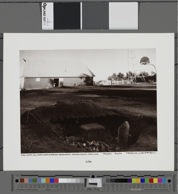 Alternate image #1 of Ford Coupe, Hall Farm near Riverside Observatory, Johnson County, Iowa, U.S.A. (R16), from Ryoichi Excavations