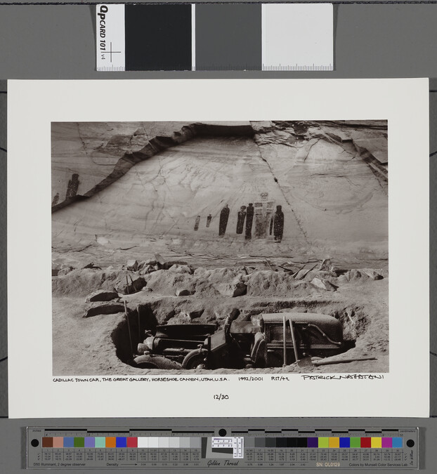Alternate image #1 of Cadillac Town Car, The Great Gallery, Horseshoe Canyon, Utah, U.S.A. (R17), from Ryoichi Excavations
