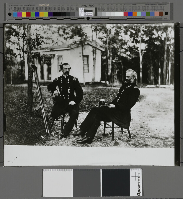 Alternate image #1 of Major-Generals Daniel Edgar Sickles and Samuel Peter Heintzelman