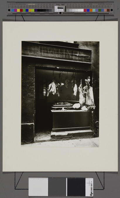 Alternate image #1 of Boucherie (Butcher), rue Christine, number 17 of 20, from an untitled portfolio