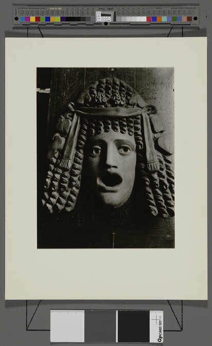 Alternate image #1 of Masque Antique (Antique Mask), number 20 of 20, from an untitled portfolio