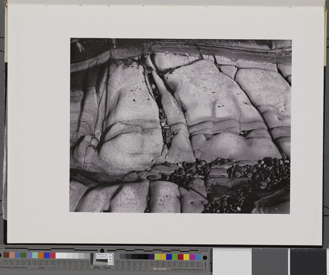 Alternate image #1 of Eroded Rock No. 56, number 38, from the book, The Art of Edward Weston
