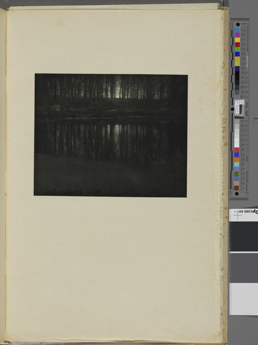 Alternate image #1 of The Pond - Moonrise, plate 23 in the book Steichen