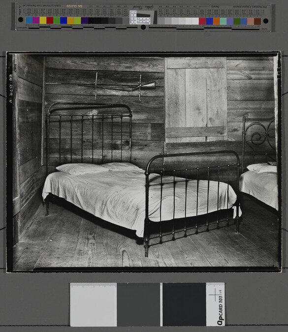 Alternate image #1 of Bed, Tenant Farmer's House, Hale County, Alabama