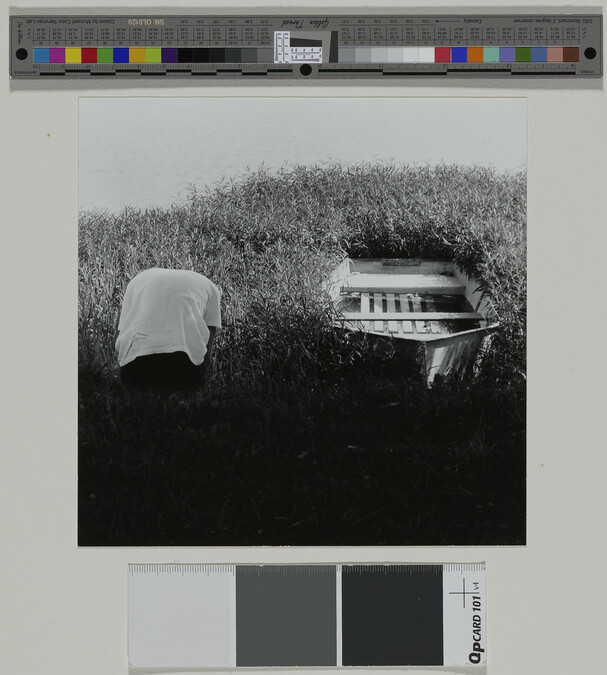 Alternate image #1 of Untitled (Figure and boat), number 7, from 