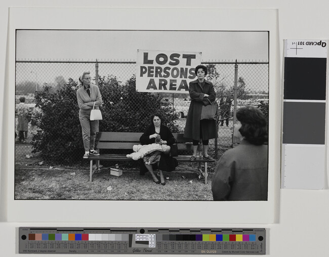 Alternate image #1 of Lost Persons/ Pasadena, 1963; from the portfolio Photographs: Elliott Erwitt