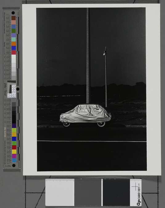 Alternate image #1 of Car and Poles/ Rome, 1965; from the portfolio Photographs: Elliott Erwitt