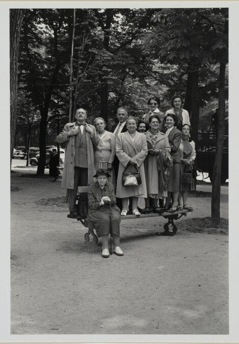 Alternate image #2 of Parade Group/ Paris, 1951; from the portfolio Photographs: Elliott Erwitt