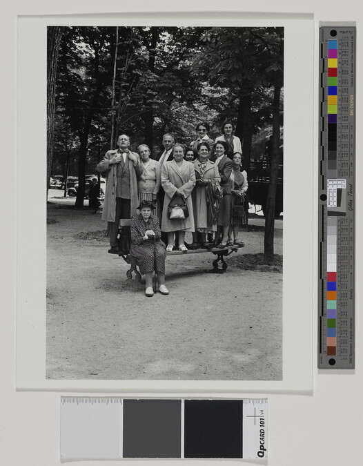 Alternate image #1 of Parade Group/ Paris, 1951; from the portfolio Photographs: Elliott Erwitt