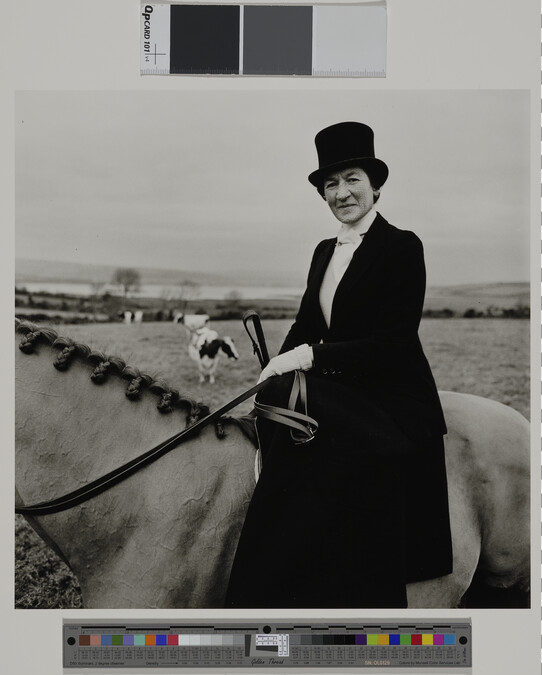 Alternate image #1 of Horsewoman, Ireland, from the portfolio Alen MacWeeney