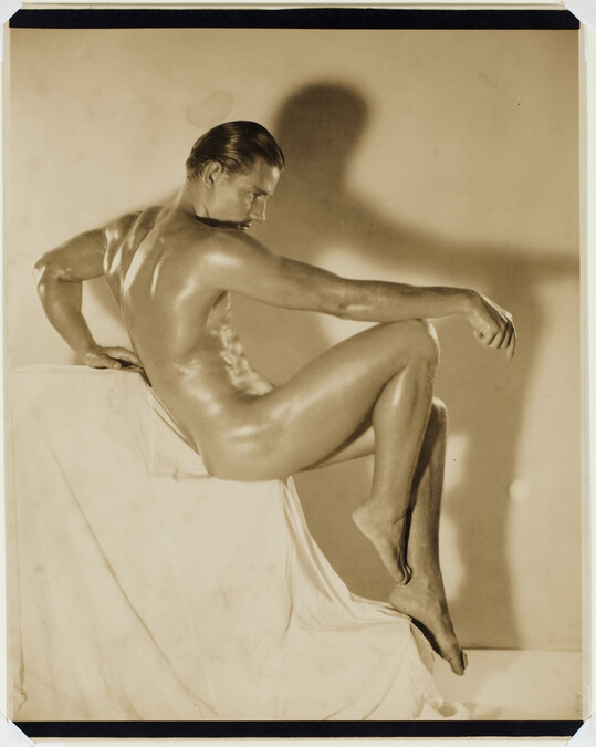 Alternate image #2 of Nude Portrait, Probably Depicting Fred Ritter