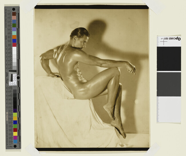Alternate image #1 of Nude Portrait, Probably Depicting Fred Ritter