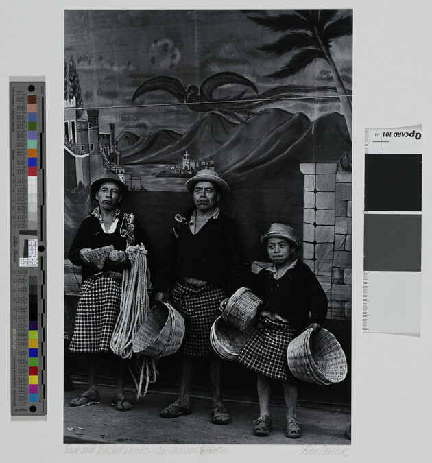 Alternate image #1 of Rope and Basket Vendors, San Marcos, number 16, from the portfolio, Itinerant Images of Guatemala