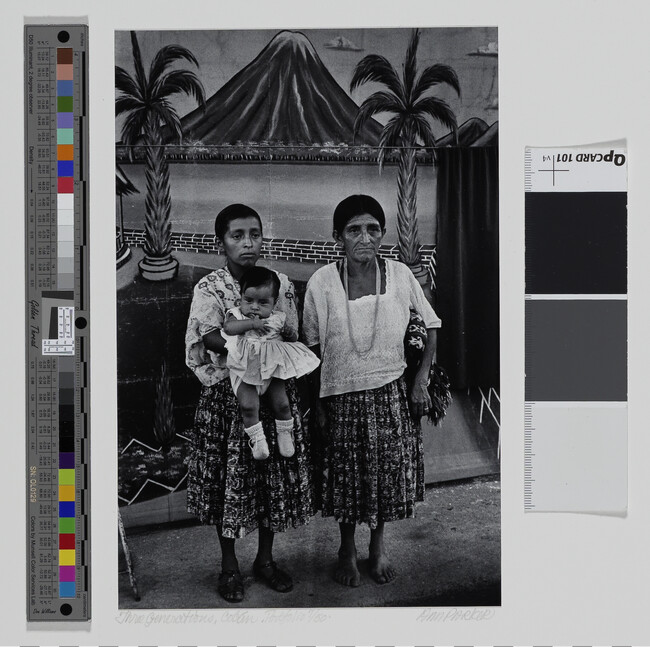 Alternate image #1 of Three Generations, Coban, number 19, from the portfolio, Itinerant Images of Guatemala