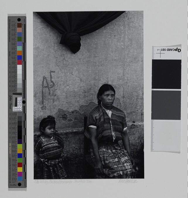 Alternate image #1 of The Sitting, Chimaltenango, number 23, from the portfolio, Itinerant Images of Guatemala