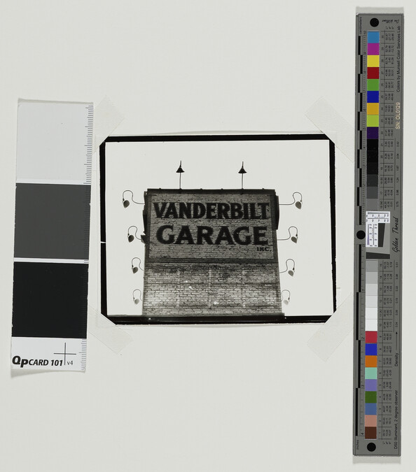 Alternate image #1 of Vanderbilt Garage:  from the portfolio Twenty-two Little Contact Prints from 1921-1929.