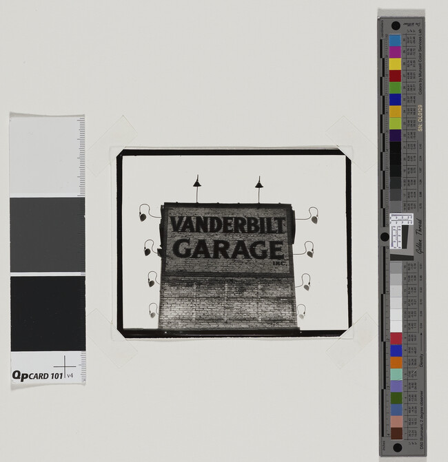 Alternate image #1 of Vanderbilt Garage:  from the portfolio Twenty-two Little Contact Prints from 1920-1929 Negatives