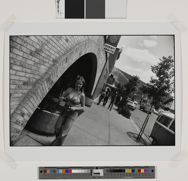 Alternate image #1 of Woman in Halter / Aspen Sports, number 14, fom the portfolio Garry Winogrand