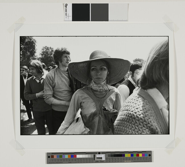 Alternate image #1 of Woman in Large Straw Hat, number 9, from the portfolio Garry Winogrand