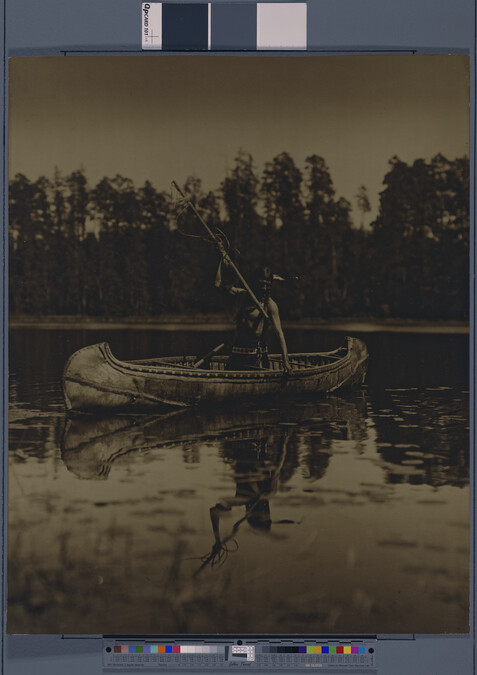 Alternate image #1 of The Fisherman, Ojibway Indian, Northern Minnesota