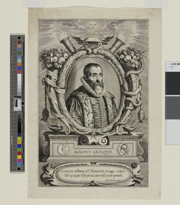Alternate image #1 of Title-Page Portrait of Justus Lipsius