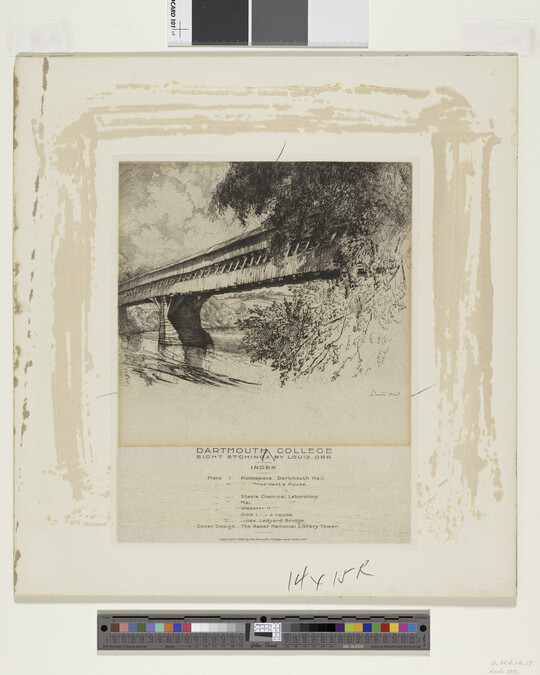 Alternate image #1 of Ledyard Bridge, Index.  Dartmouth College (second set)