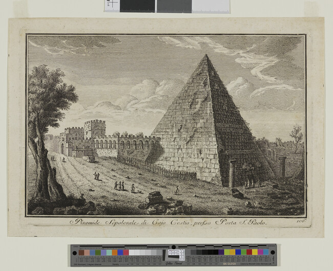 Alternate image #1 of Piramide Sepolcrale de Cajo Cestio, Presso Porta S. Paolo