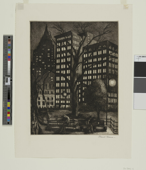 Alternate image #1 of City Lights ; Madison Square Park