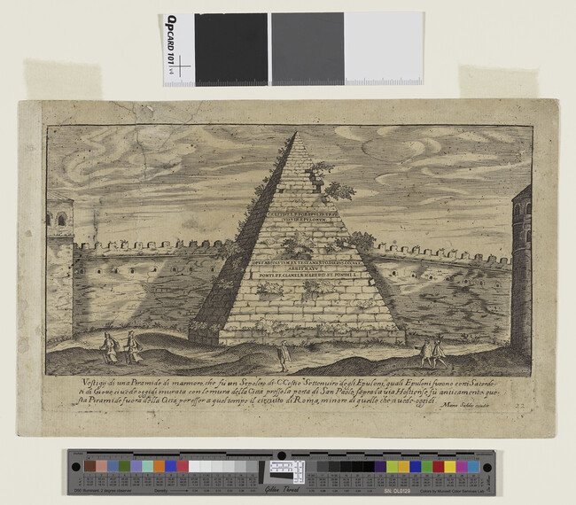Alternate image #1 of The Pyramid of Cestius