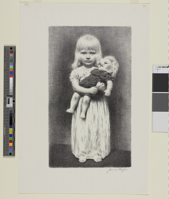 Alternate image #1 of Little Girl With a Doll