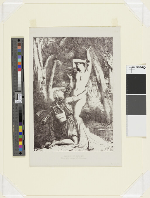 Alternate image #1 of Apollon et Daphné (Apollo and Daphne)