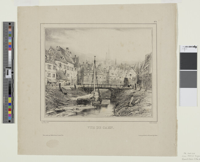 Alternate image #1 of Vue de Caen (View of Caen)