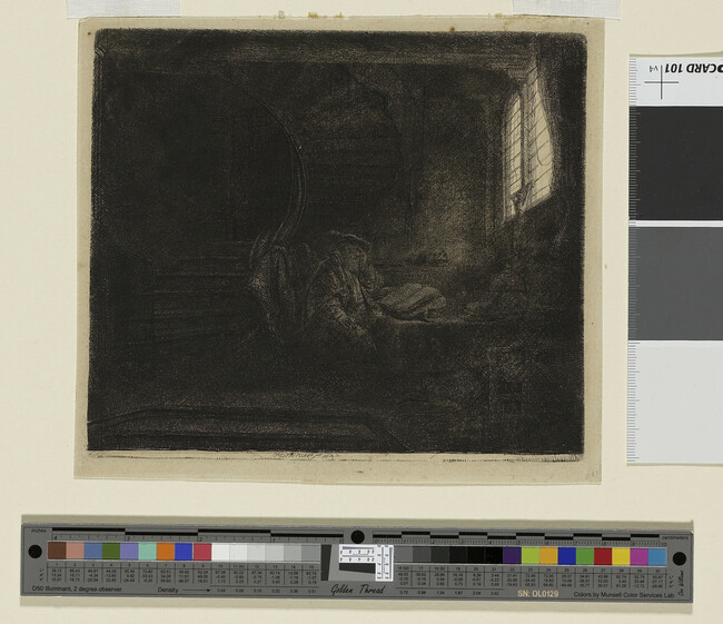 Alternate image #1 of Saint Jerome in a Dark Chamber