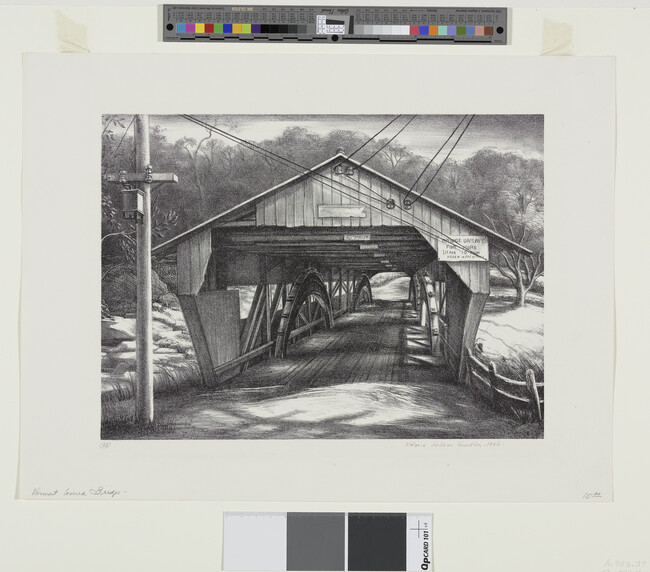 Alternate image #1 of Vermont Covered Bridge