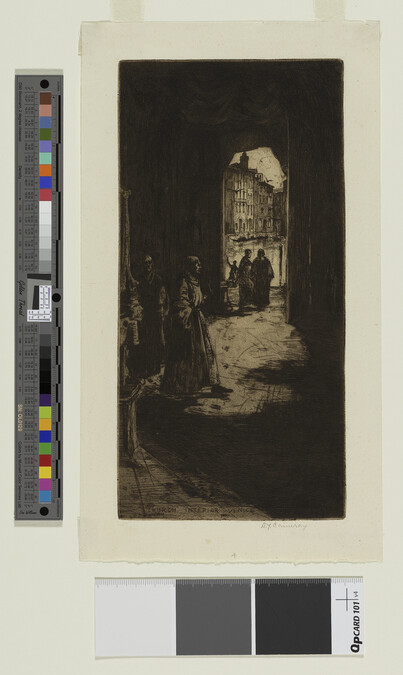 Alternate image #1 of Church Interior, Venice, No. 16 in North Italian Set