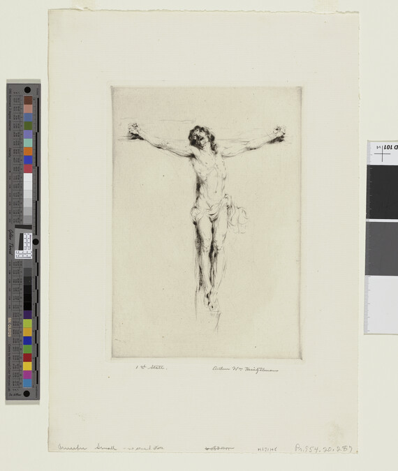 Alternate image #1 of Crucifix (Small Plate)