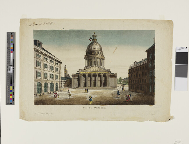 Alternate image #1 of Vue du Panthéon (Pantheon)