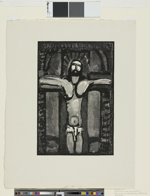Alternate image #1 of The Crucifixion, illustration from Passion by André Suarès