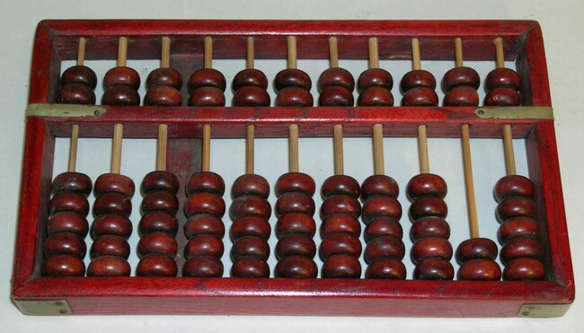 Wood Abacus