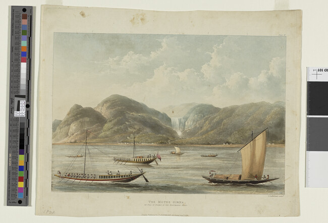 Alternate image #1 of The Motee Girna, or Fall of Pearls in the Rajemahal Hills from the book, A Picturesque Tour along the Rivers Ganges and Jumna by Lieutenant-Colonel Charles Ramus Forrest (1750-1827)