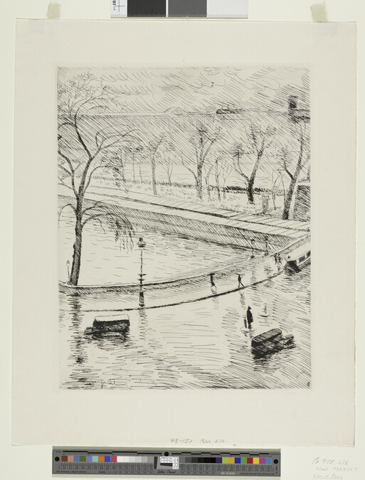 Alternate image #1 of Les Quais, from the Album Paris [Pluie sur la Seine à Paris (Rain on the Seine Paris)]