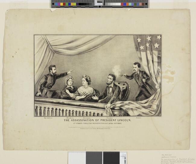 Alternate image #1 of The Assassination of President Lincoln: At Ford's Theatre, Washington, D.C., April 14th, 1865