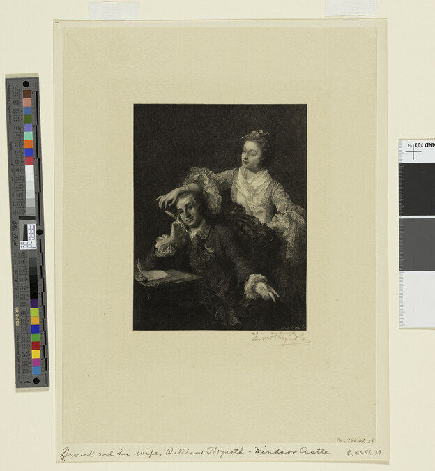 Alternate image #1 of David Garrick with his Wife Eva-Maria Veigel ( also known as 