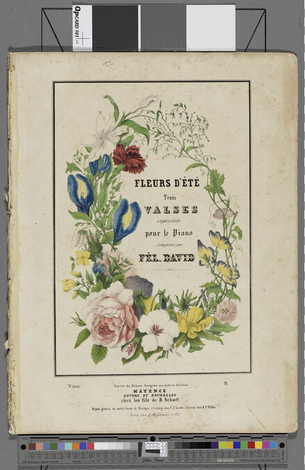 Alternate image #1 of Fleurs d'Été (Flowers of Summer)