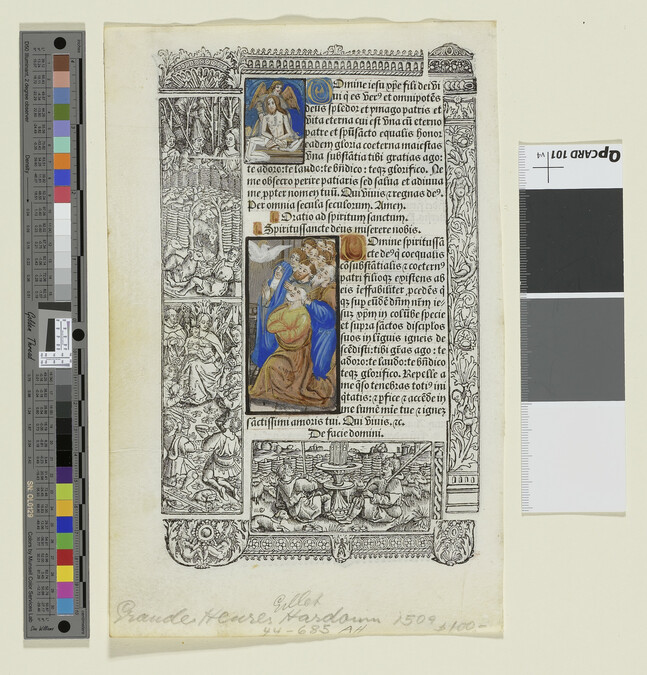 Alternate image #1 of Page from the Book of Hours for the use of Rome