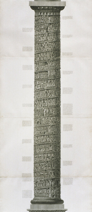 Alternate image #2 of View of the Principal Elevation of the Antonine Column (Veduta del Prospetto Principale della Colonna Antonina)