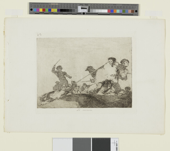 Alternate image #1 of He Deserved It (Lo merecia), plate number 29; from the series The Disasters of War (Los Desastres de la Guerra)